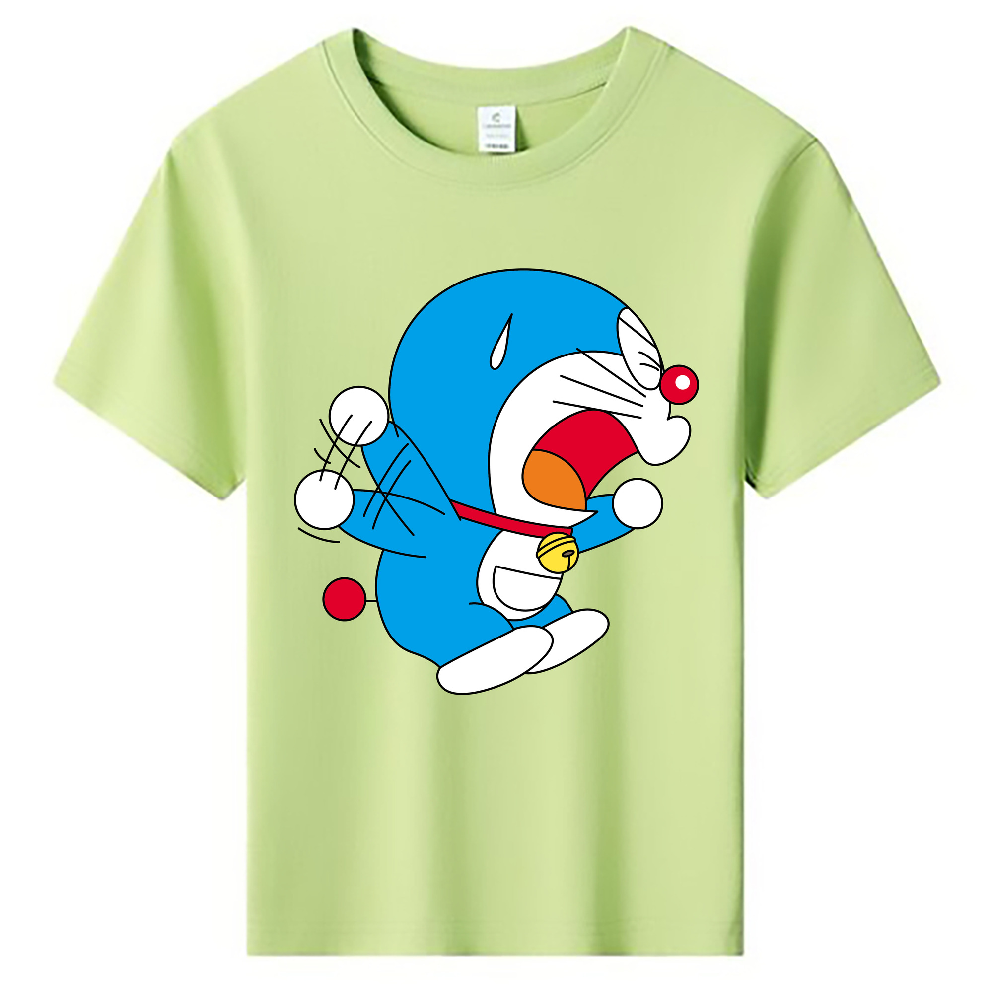 （画像用） ドラえもん Doraemon 綿100％キッズTシャツ（フロントプリント）